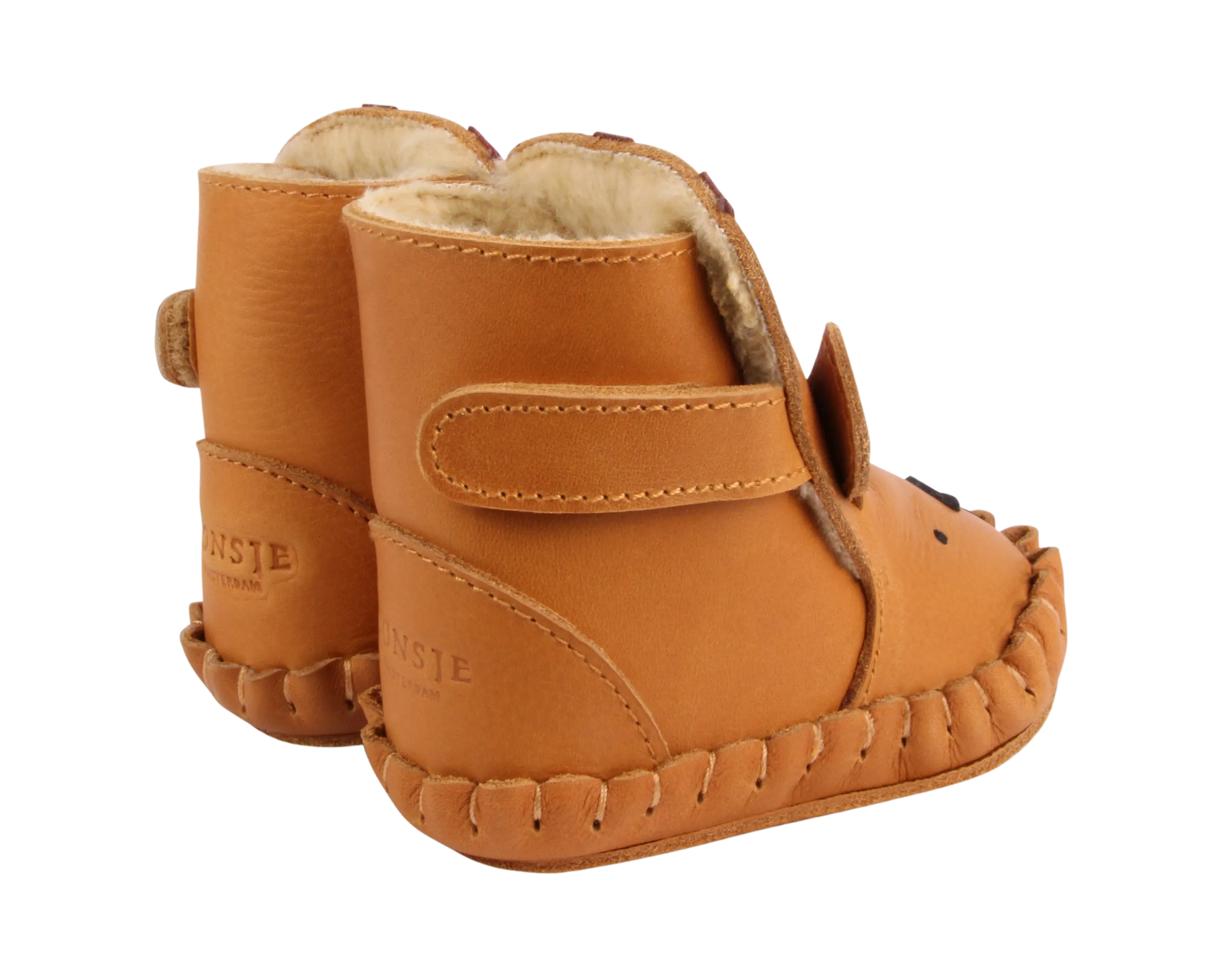 Kapi Classic Booties | Tiger | Camel Classic Leather