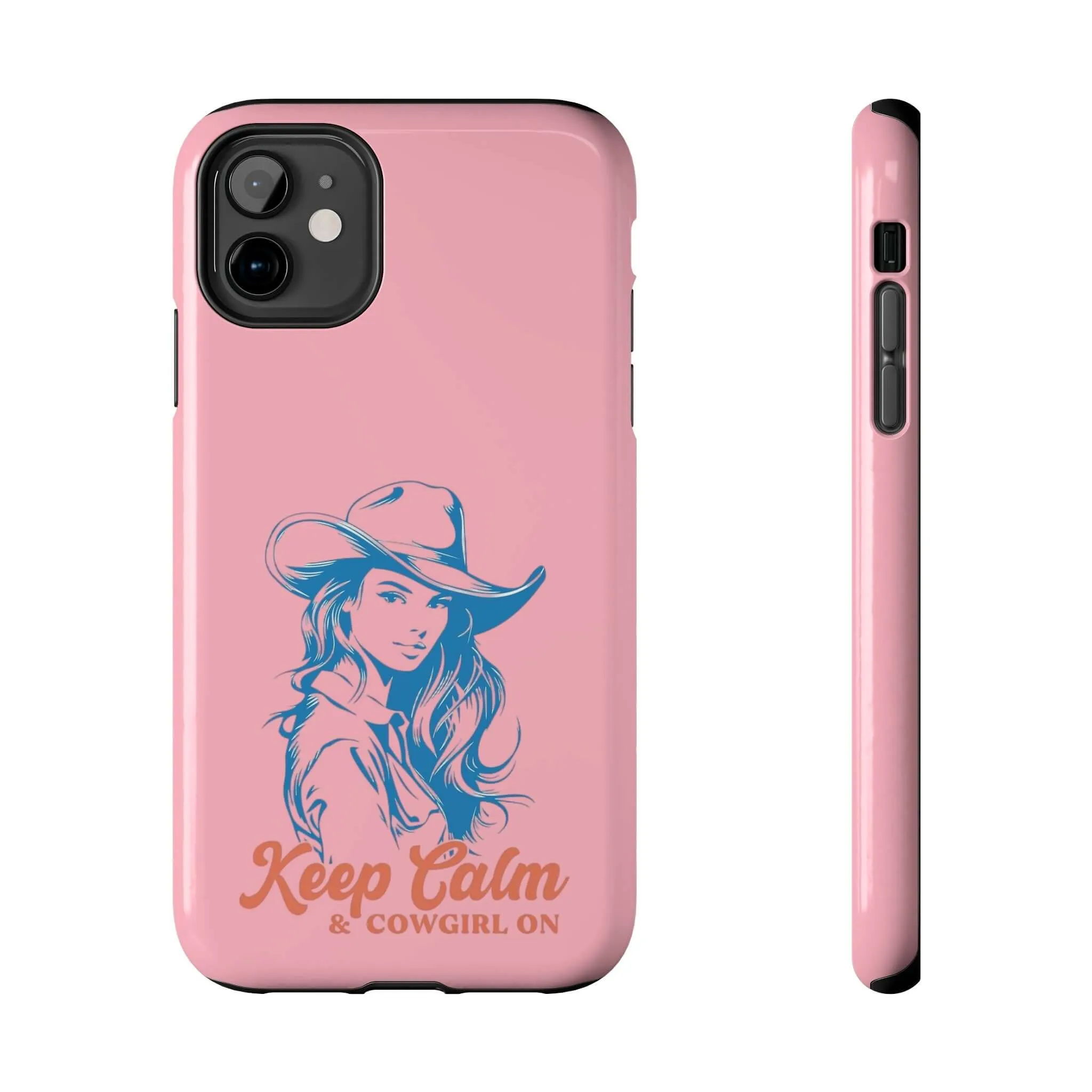 Keep Calm Cowgirl | Pink Western Case