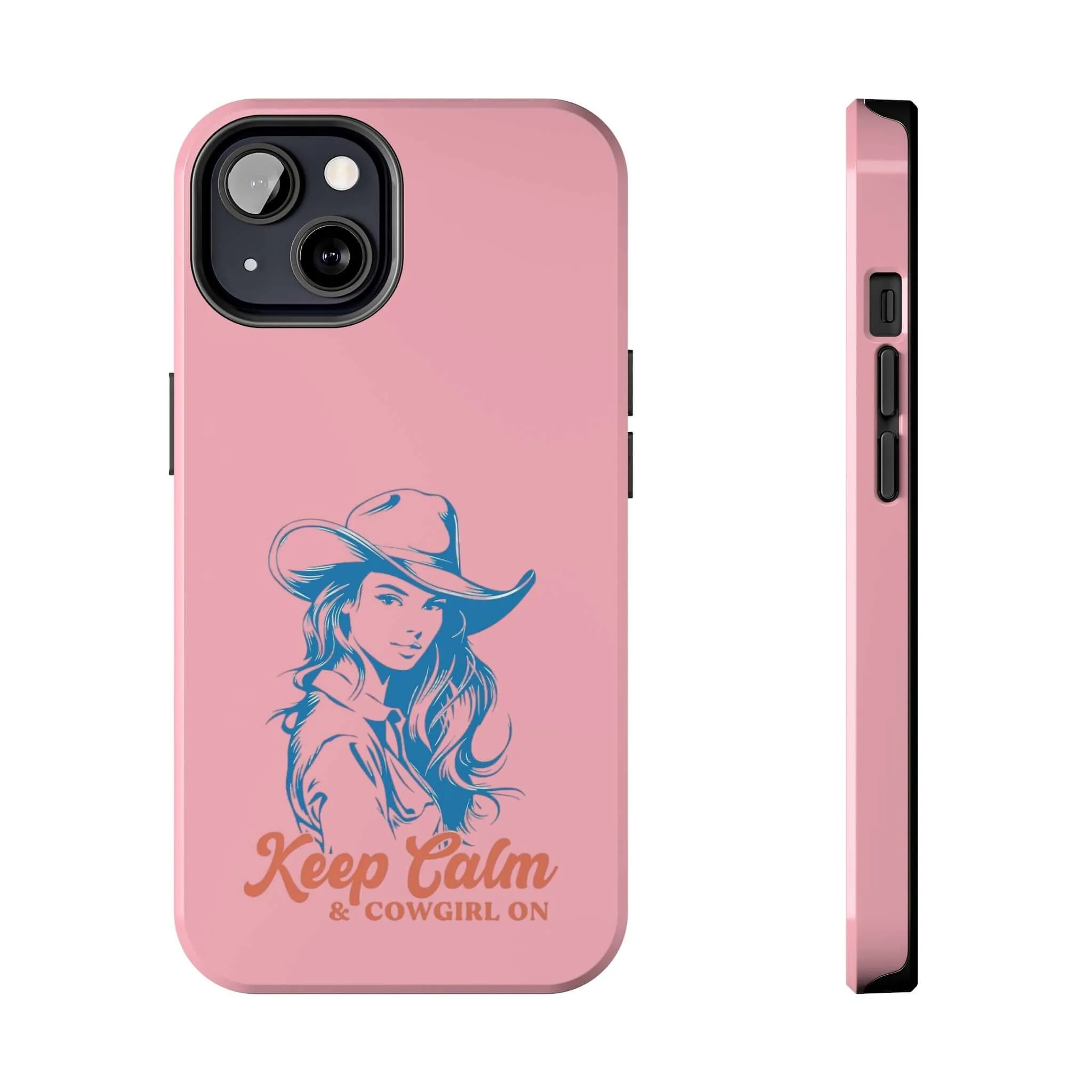 Keep Calm Cowgirl | Pink Western Case