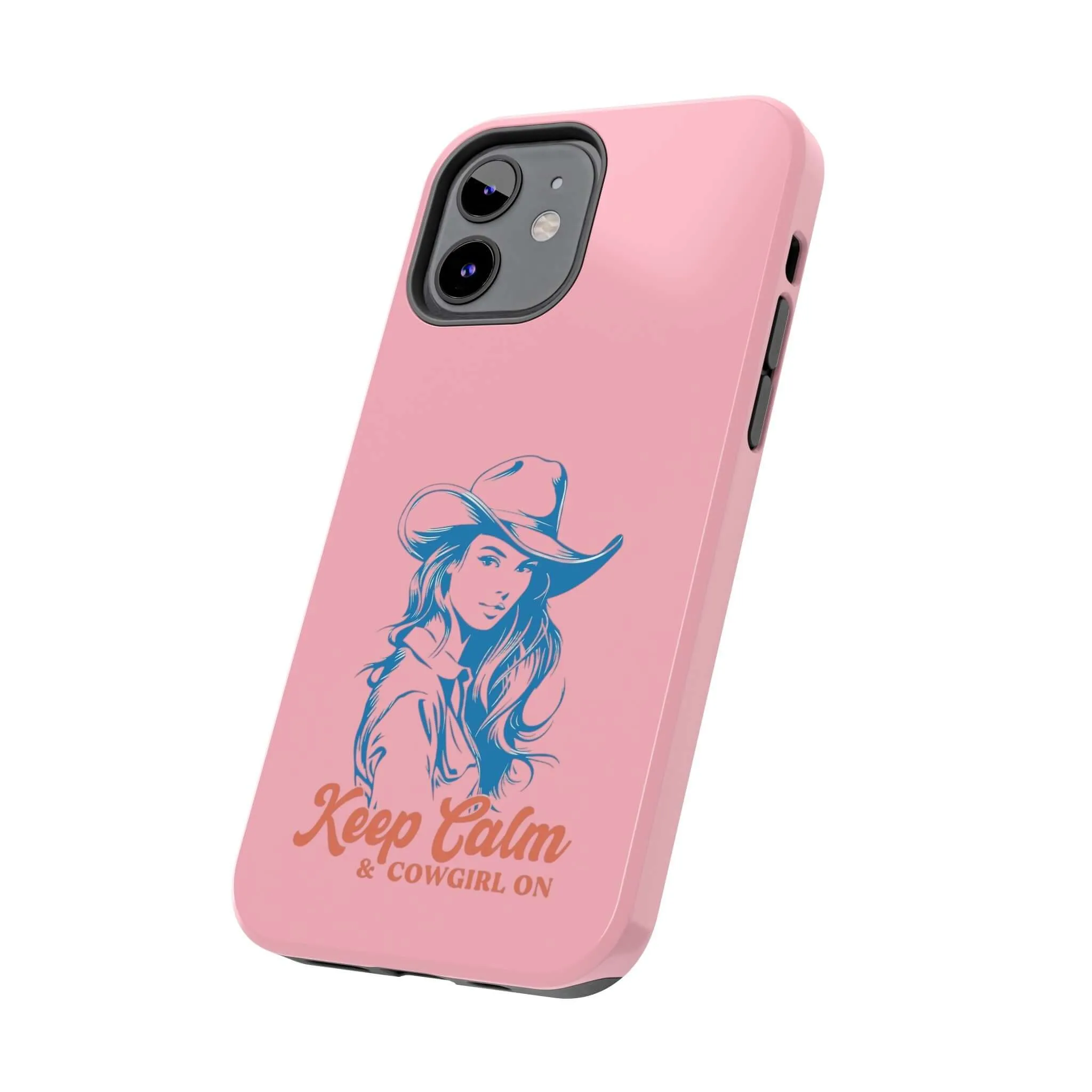 Keep Calm Cowgirl | Pink Western Case