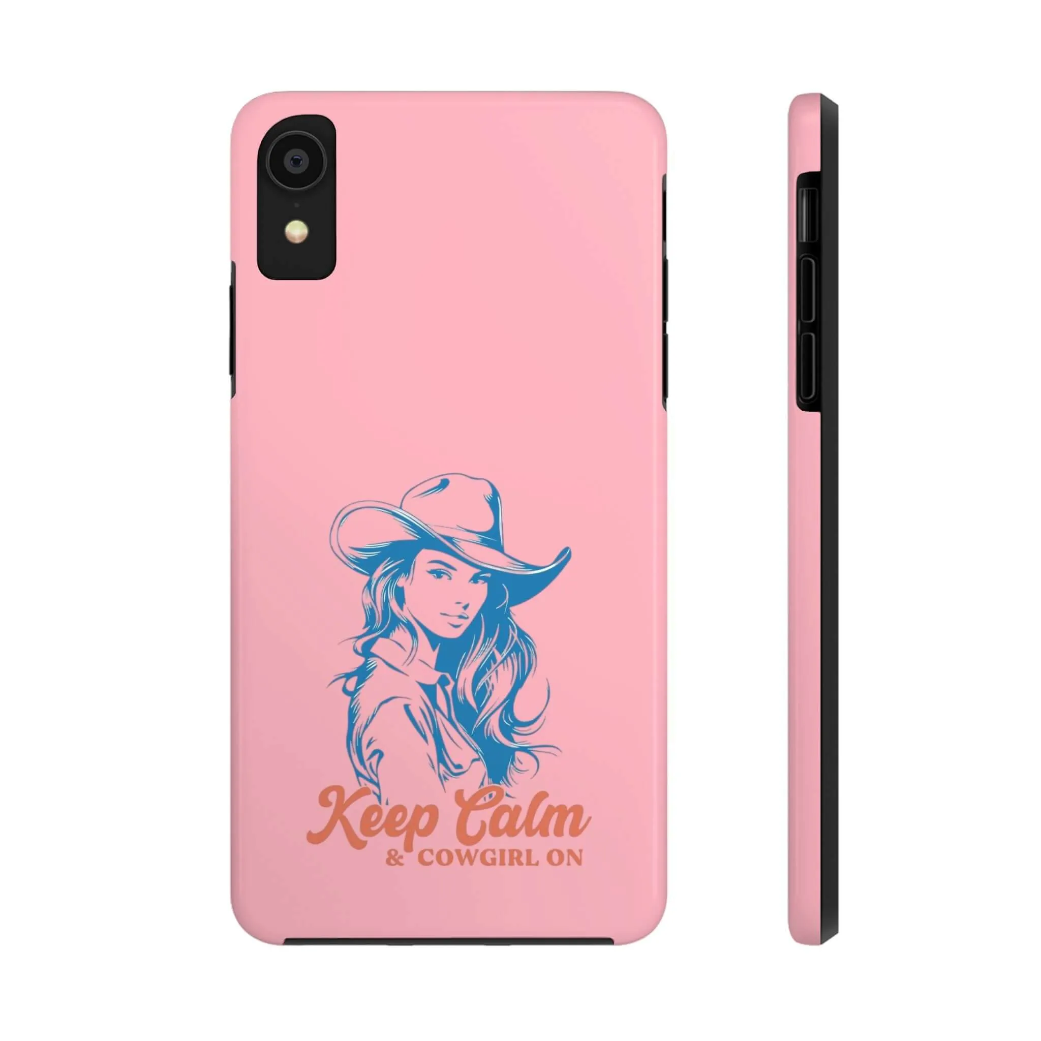 Keep Calm Cowgirl | Pink Western Case