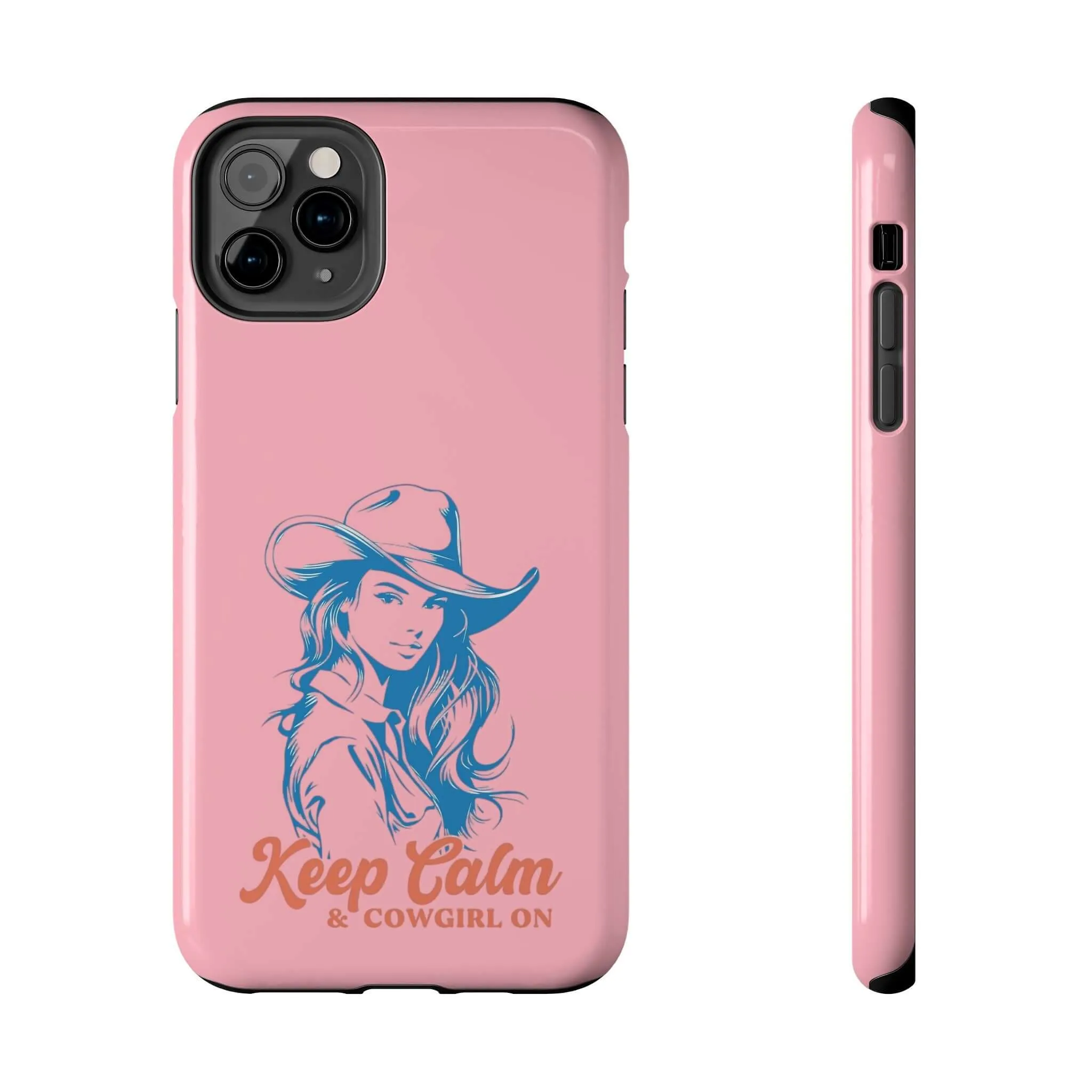 Keep Calm Cowgirl | Pink Western Case