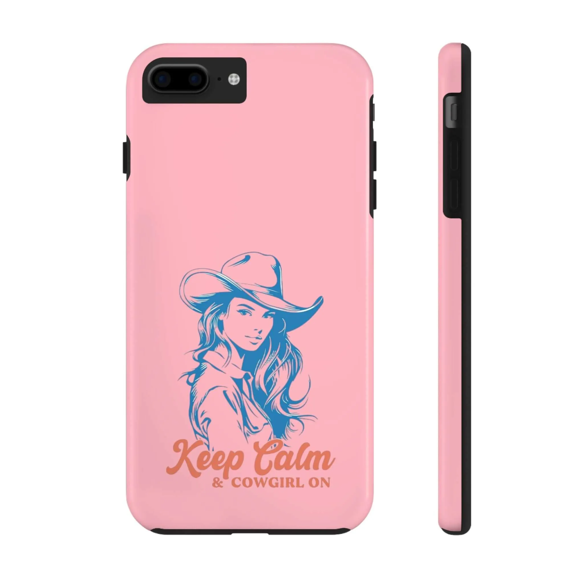 Keep Calm Cowgirl | Pink Western Case