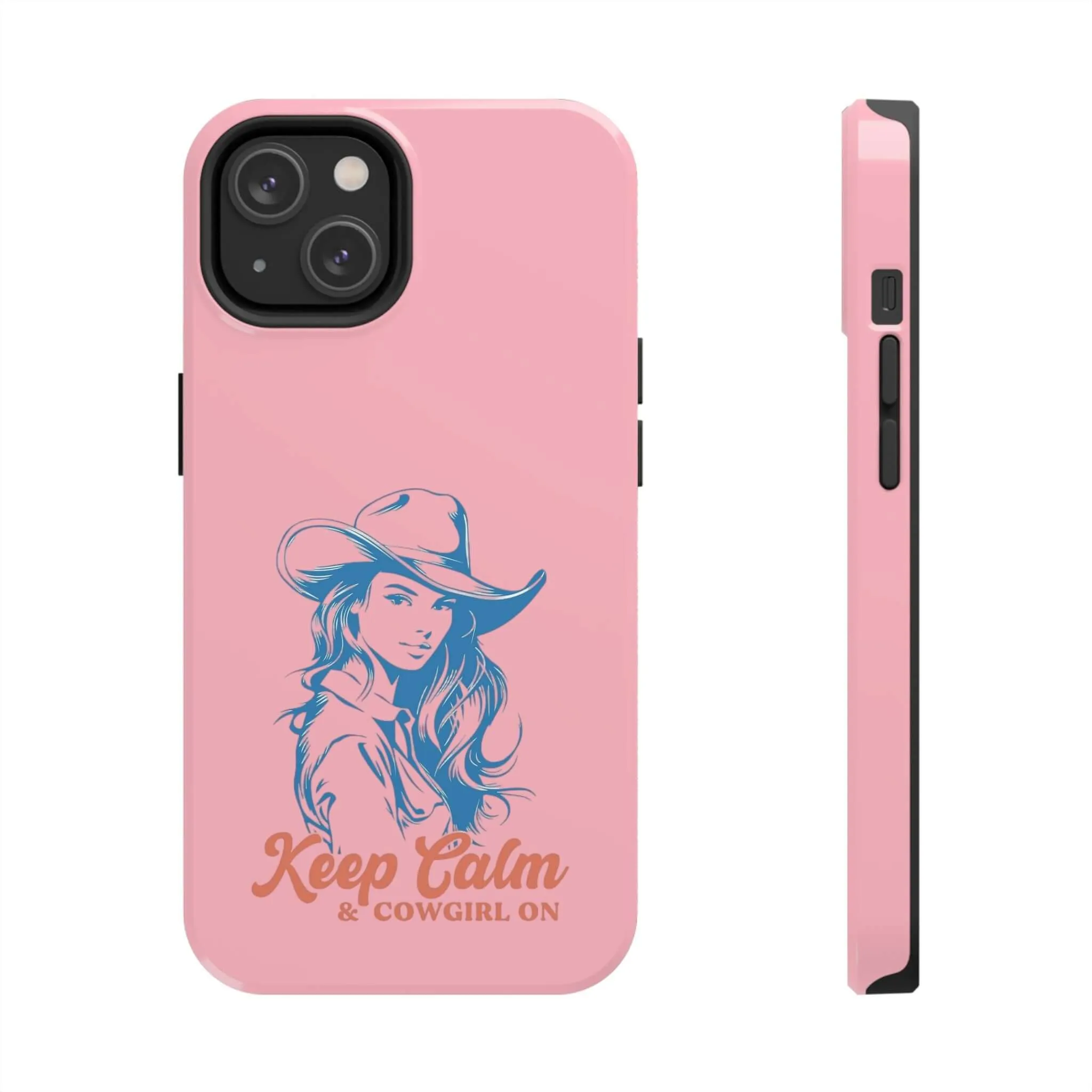 Keep Calm Cowgirl | Pink Western Case