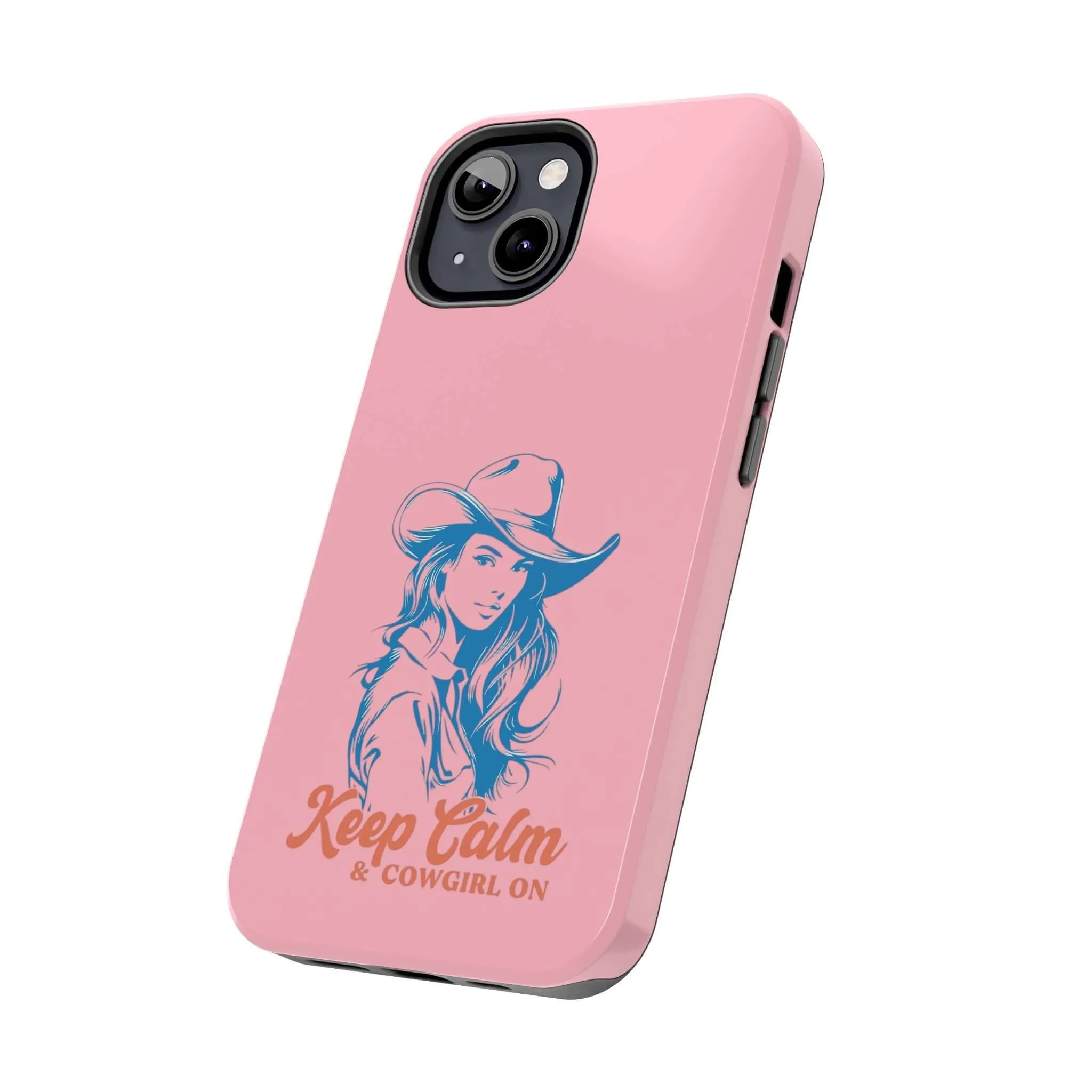 Keep Calm Cowgirl | Pink Western Case