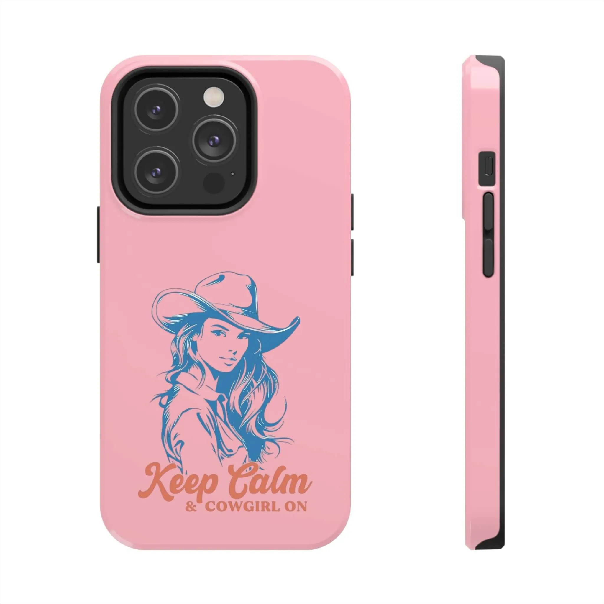 Keep Calm Cowgirl | Pink Western Case