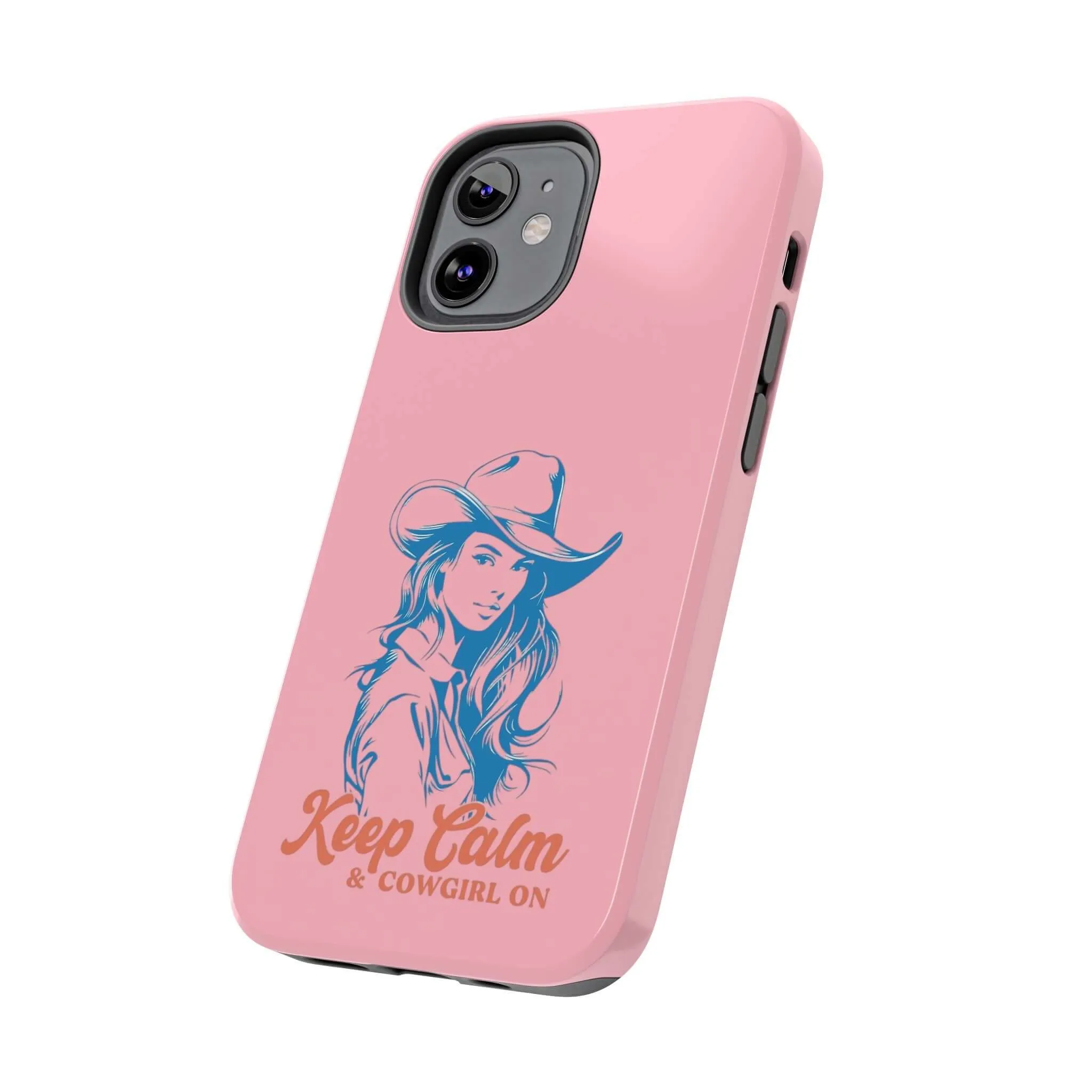 Keep Calm Cowgirl | Pink Western Case