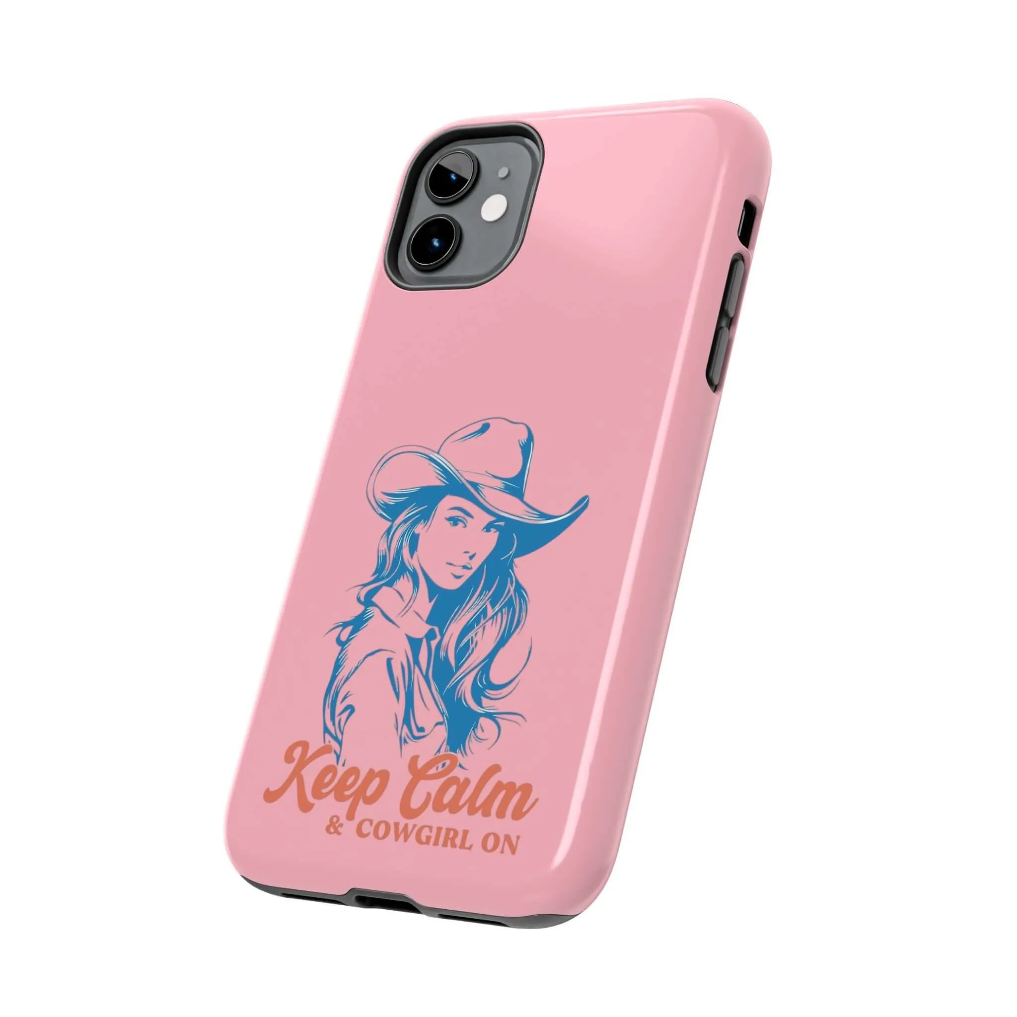 Keep Calm Cowgirl | Pink Western Case