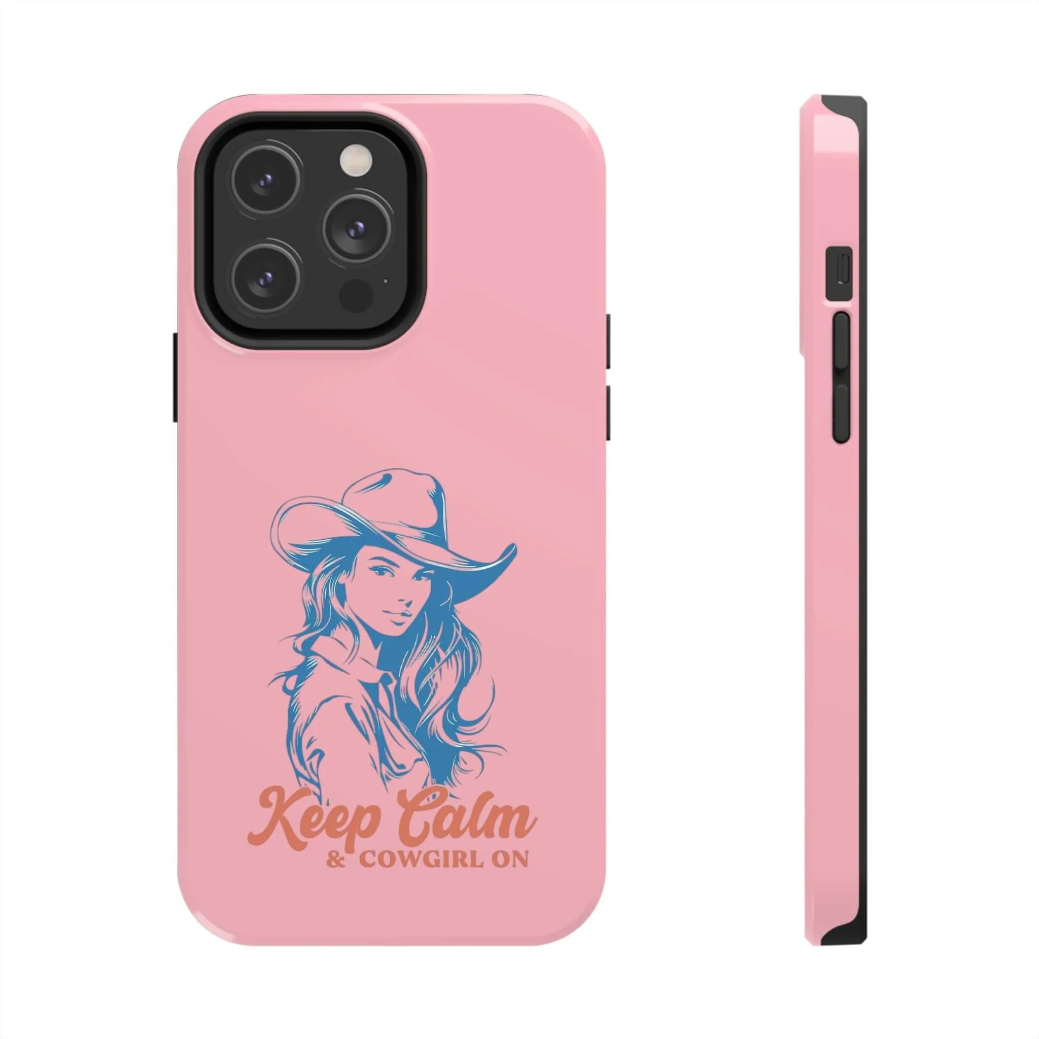 Keep Calm Cowgirl | Pink Western Case