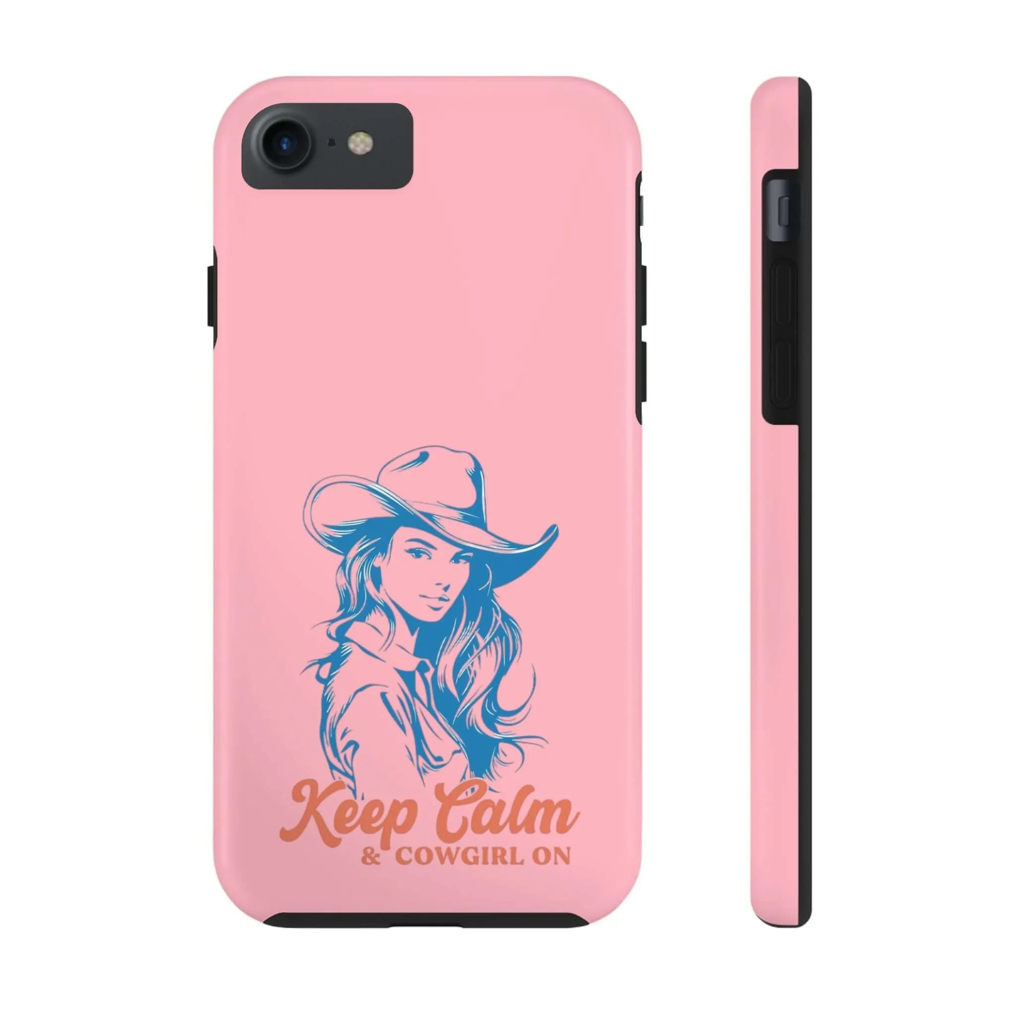 Keep Calm Cowgirl | Pink Western Case