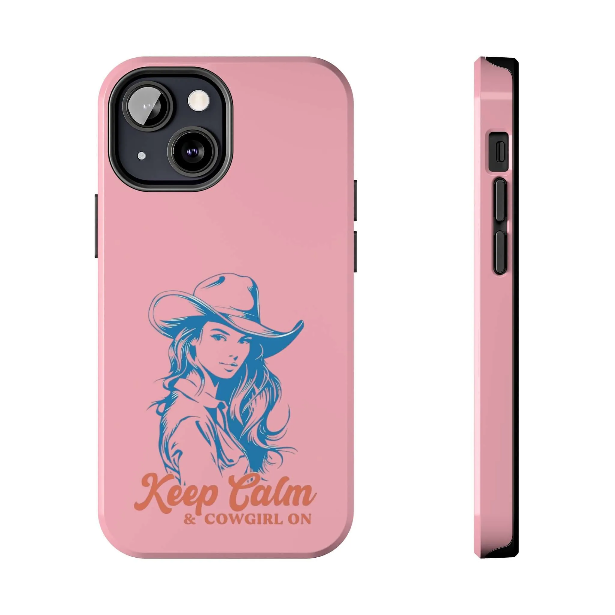 Keep Calm Cowgirl | Pink Western Case