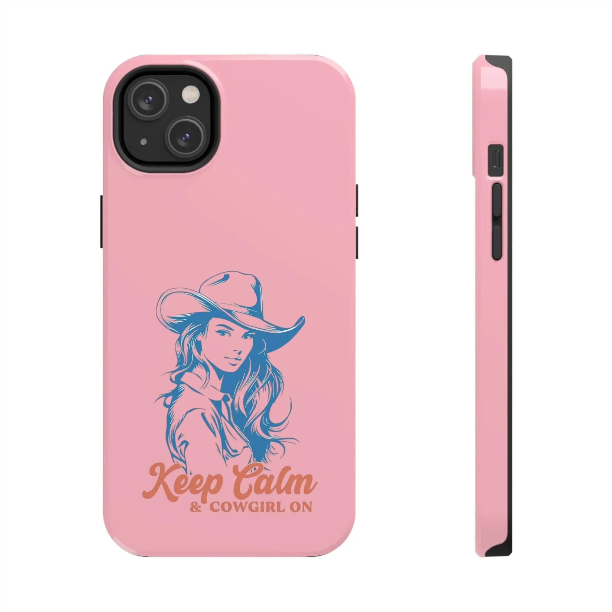 Keep Calm Cowgirl | Pink Western Case