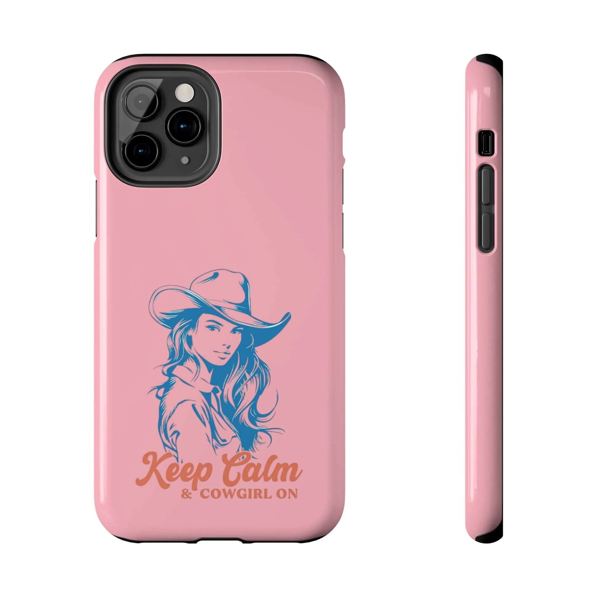 Keep Calm Cowgirl | Pink Western Case