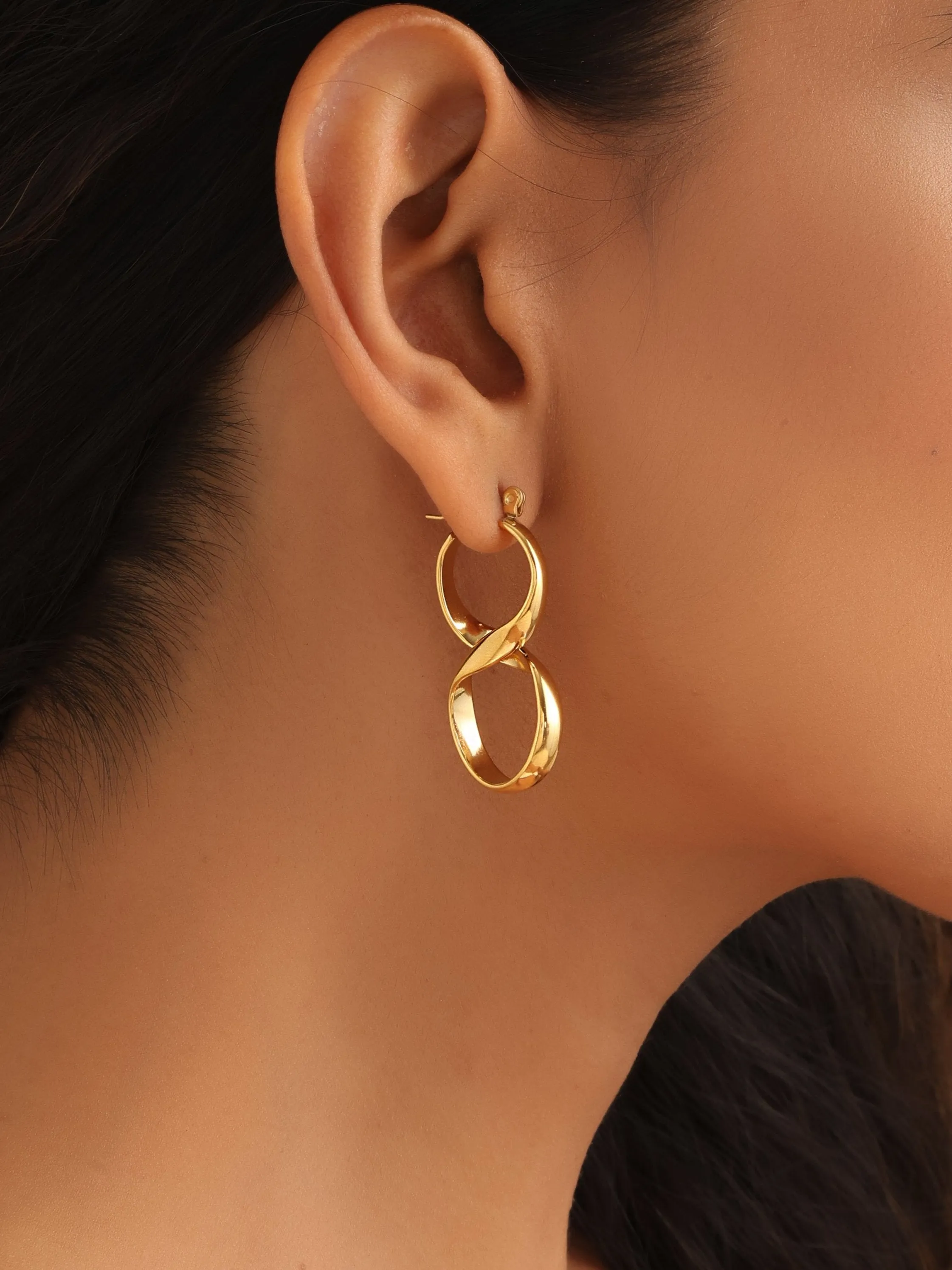 Large Infinity Earrings