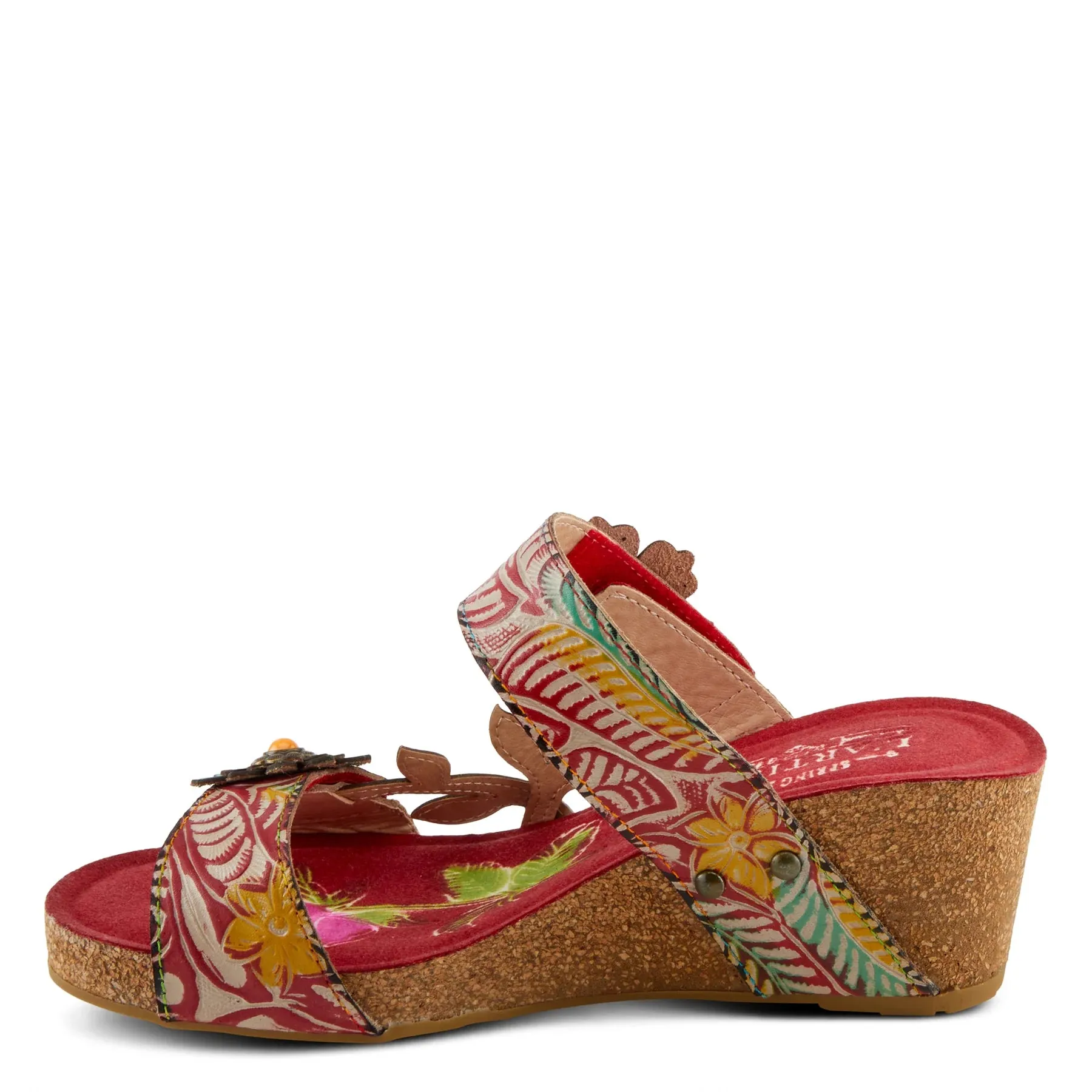 L'ARTISTE BY SPRING STEP MOAI RED MULTI