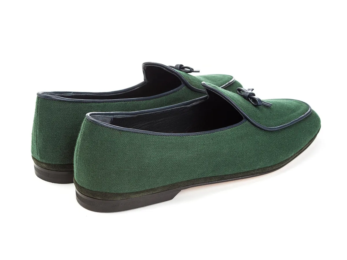 Marphy Loafer Limited Edition Green Linen