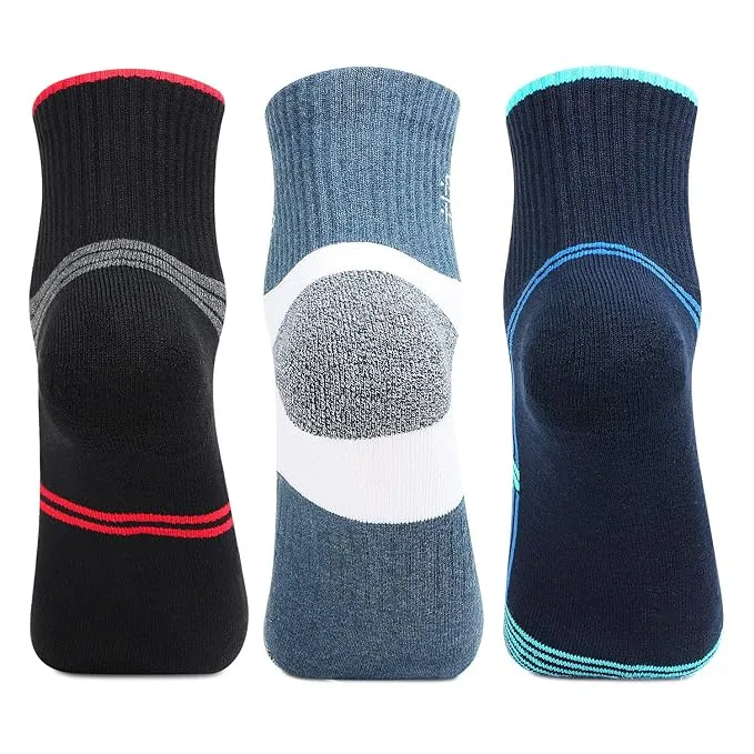 Men Jogger Anklet Sports Socks - Pack Of 3