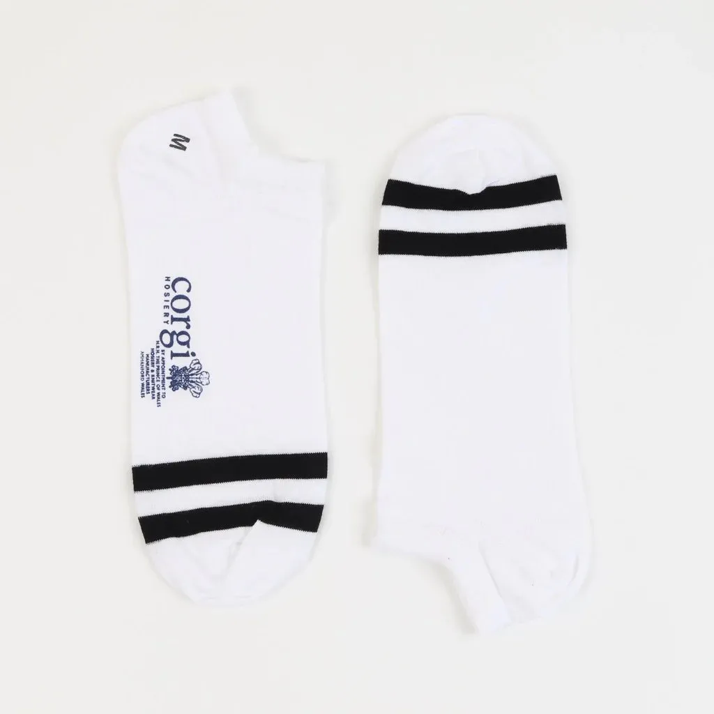 Men's Stripe Cotton Trainer Socks