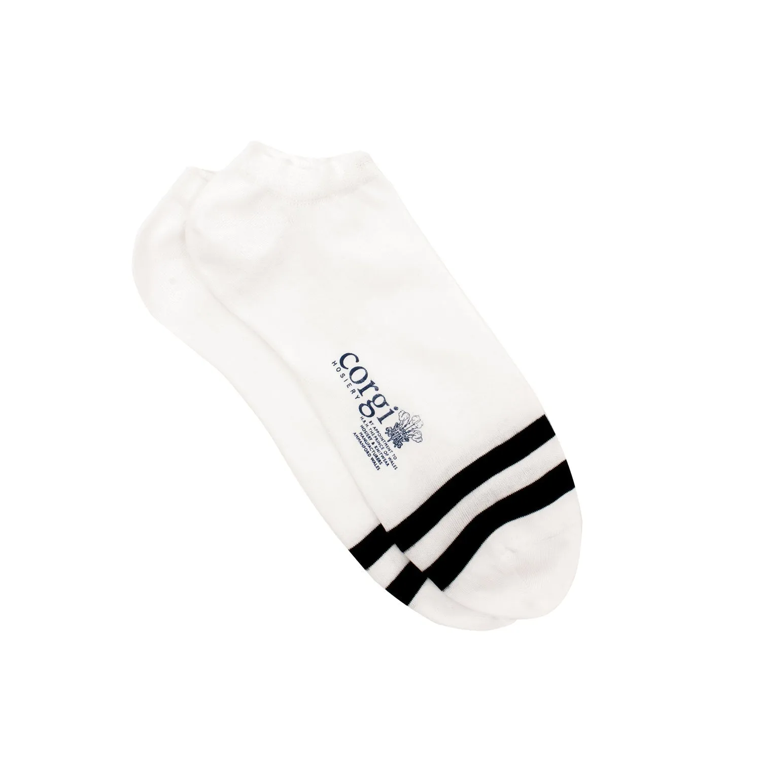 Men's Stripe Cotton Trainer Socks