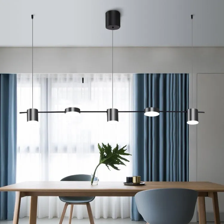 Modern Linear Gold Hanging Track Lights