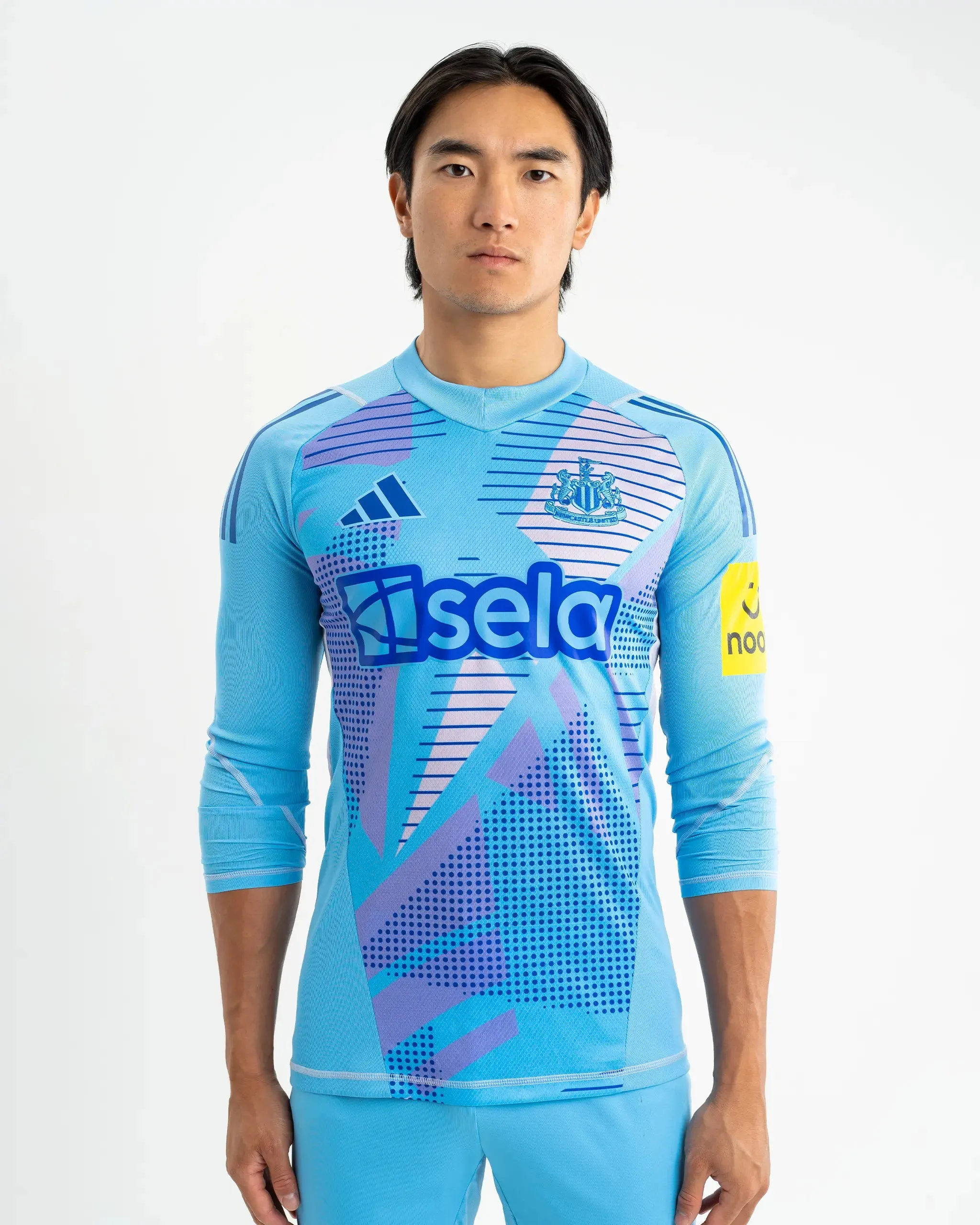 Newcastle United adidas Blue 24/25 Goalkeeper Long Sleeve Shirt