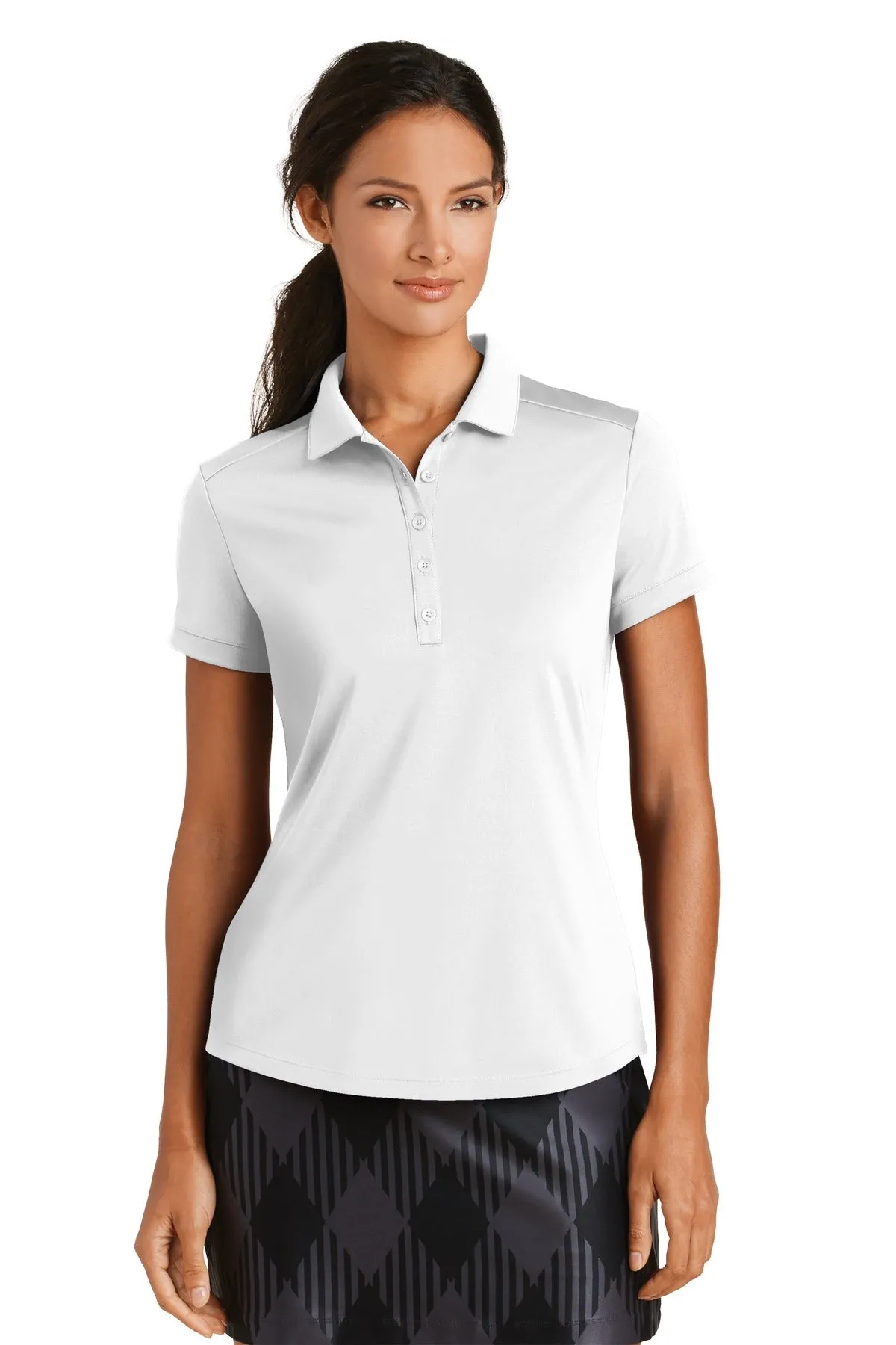 Nike Ladies Dri-FIT Players Modern Fit Polo. 811807