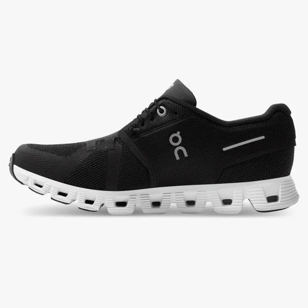 ON RUNNING CLOUD 5 WOMENS BLACK/WHITE