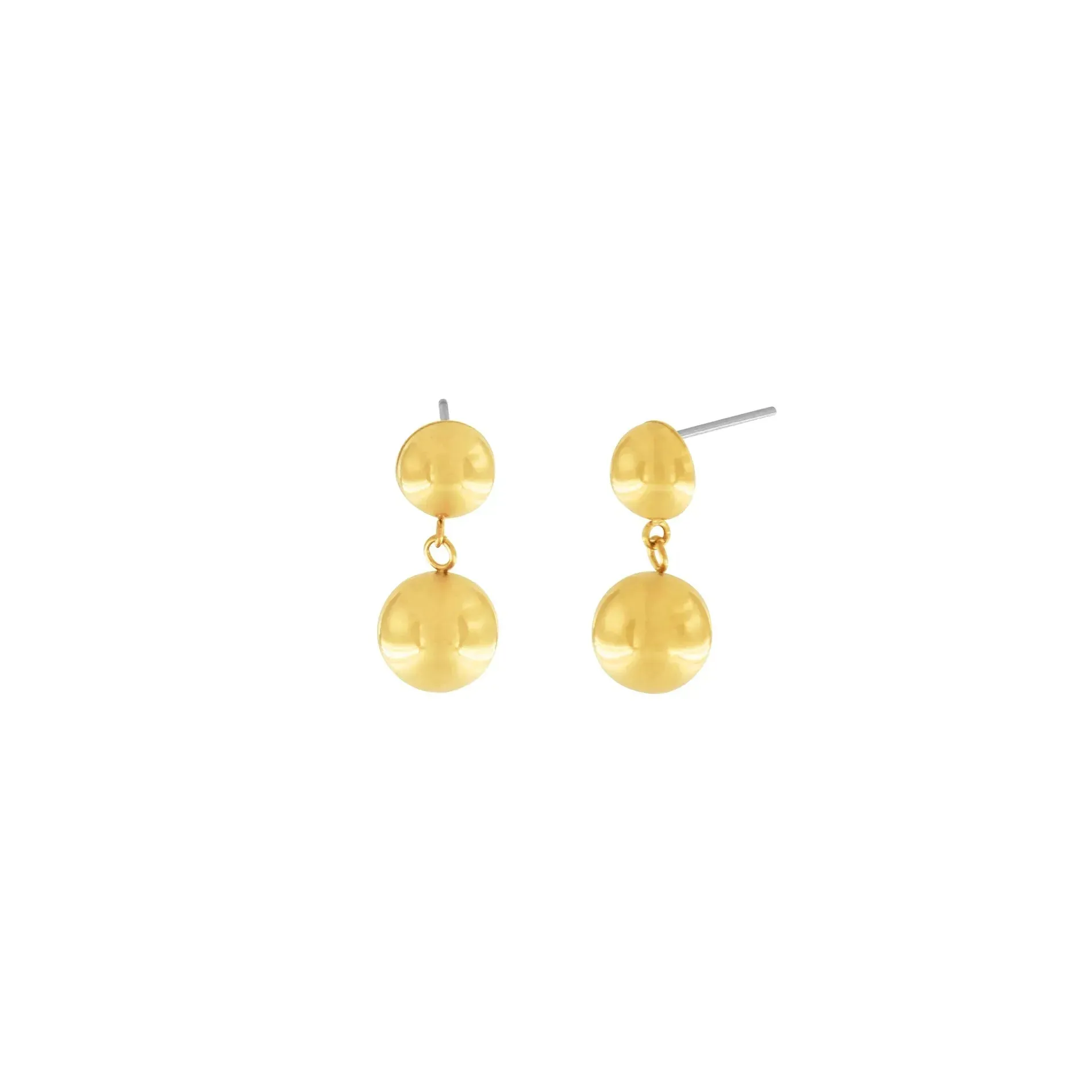 Passion Waterproof Classic Ball Earring 18K Gold Plating