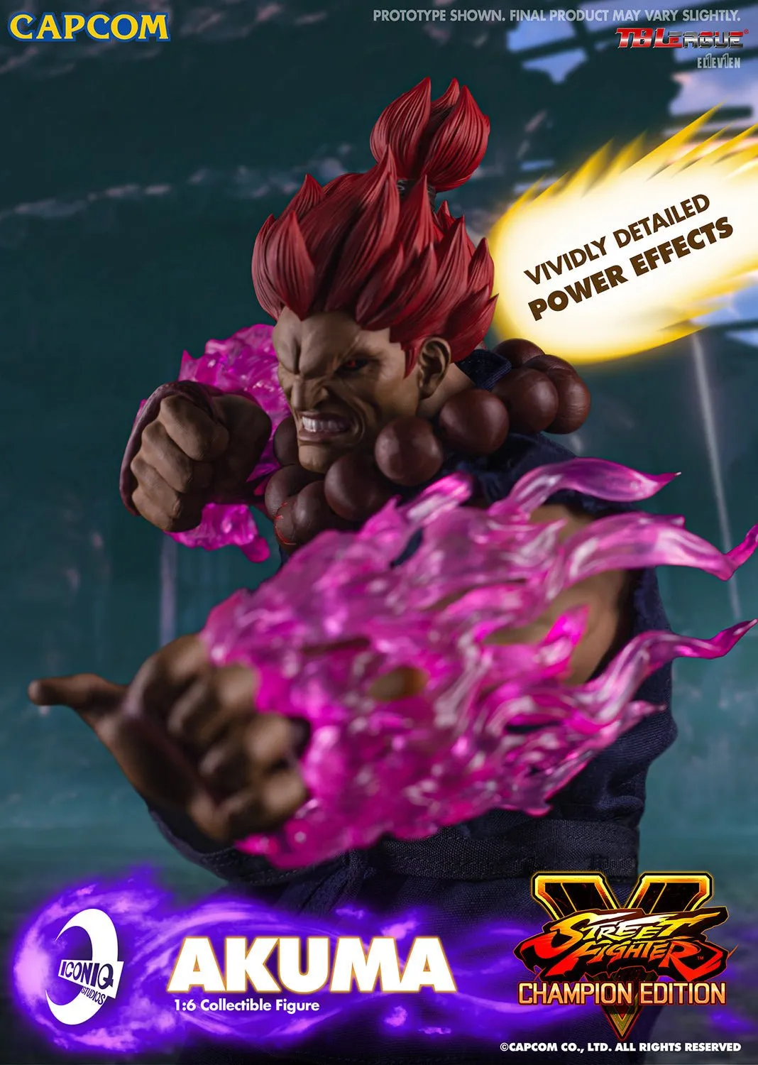 PRE-ORDER: Iconiq Studios Street Fighter V Akuma Sixth Scale Figure