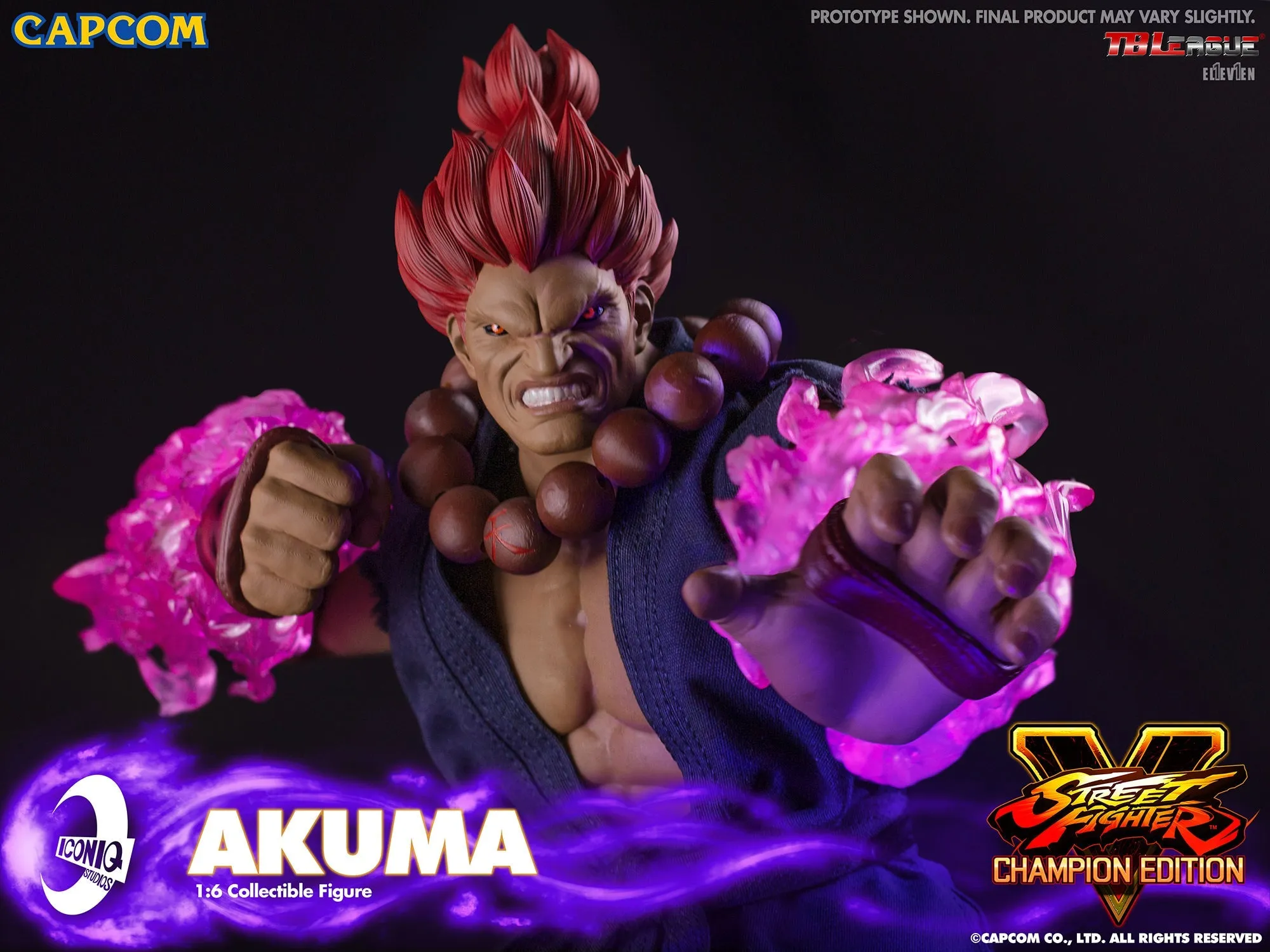 PRE-ORDER: Iconiq Studios Street Fighter V Akuma Sixth Scale Figure