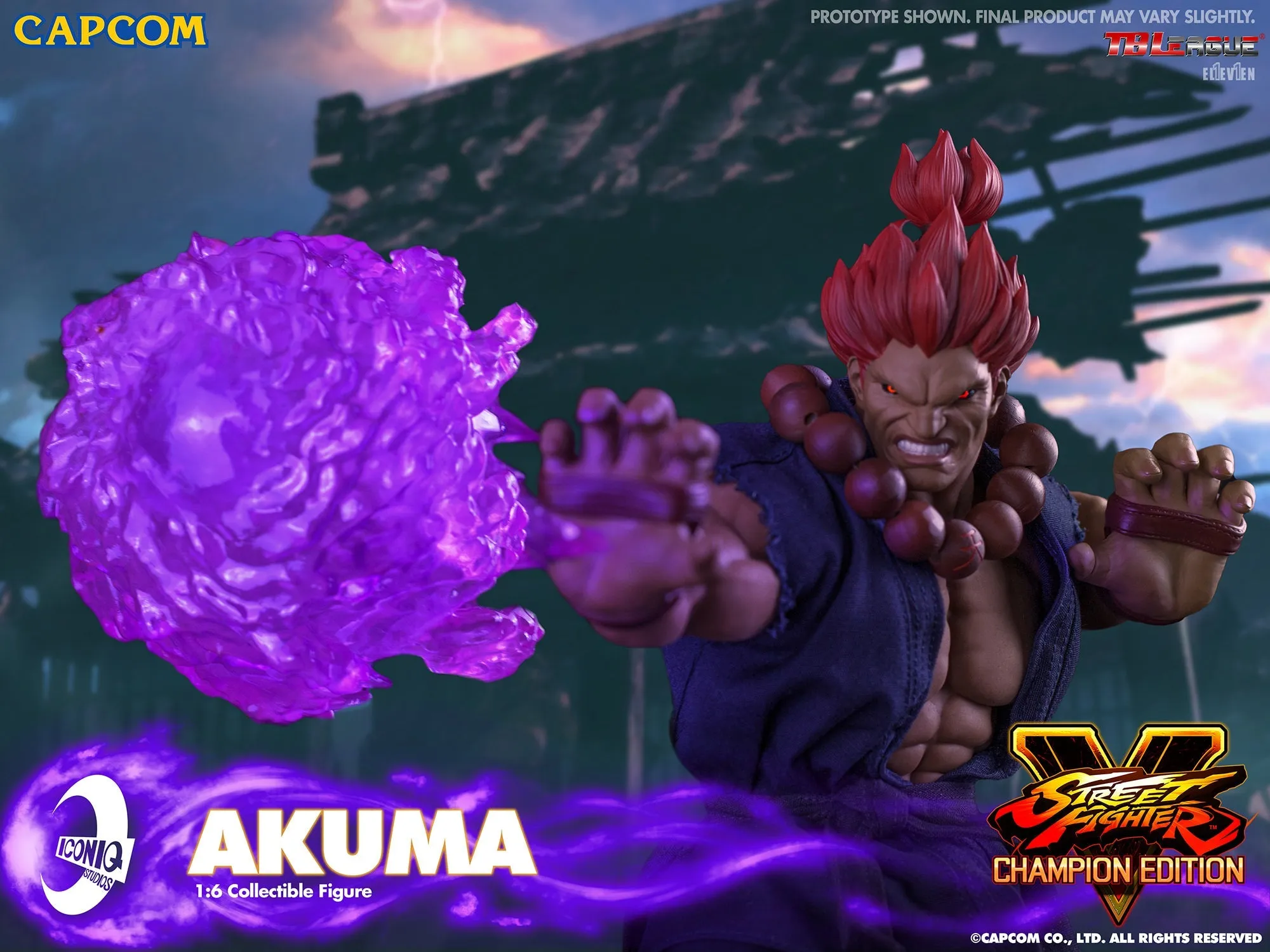 PRE-ORDER: Iconiq Studios Street Fighter V Akuma Sixth Scale Figure