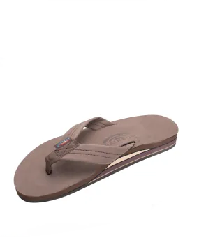 Premier Leather Double Layer Sandal Expresso