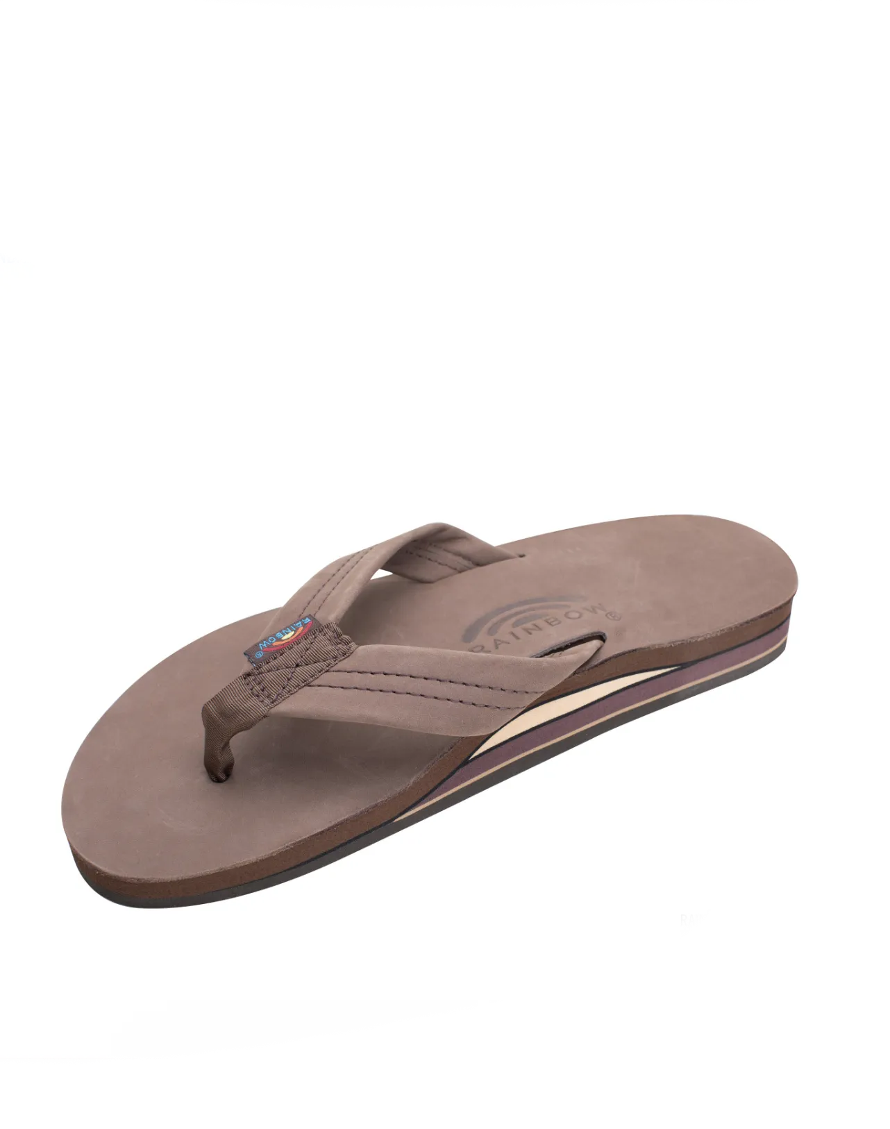 Premier Leather Double Layer Sandal Expresso