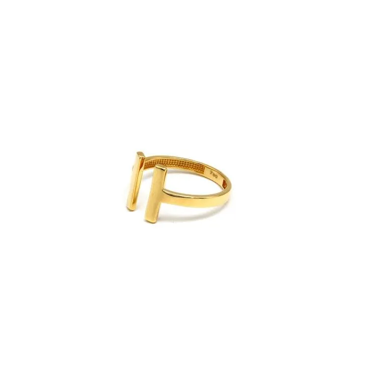 Real Gold GZTF Plain Round Ring 0298-2YZ (SIZE 6.5) R2223