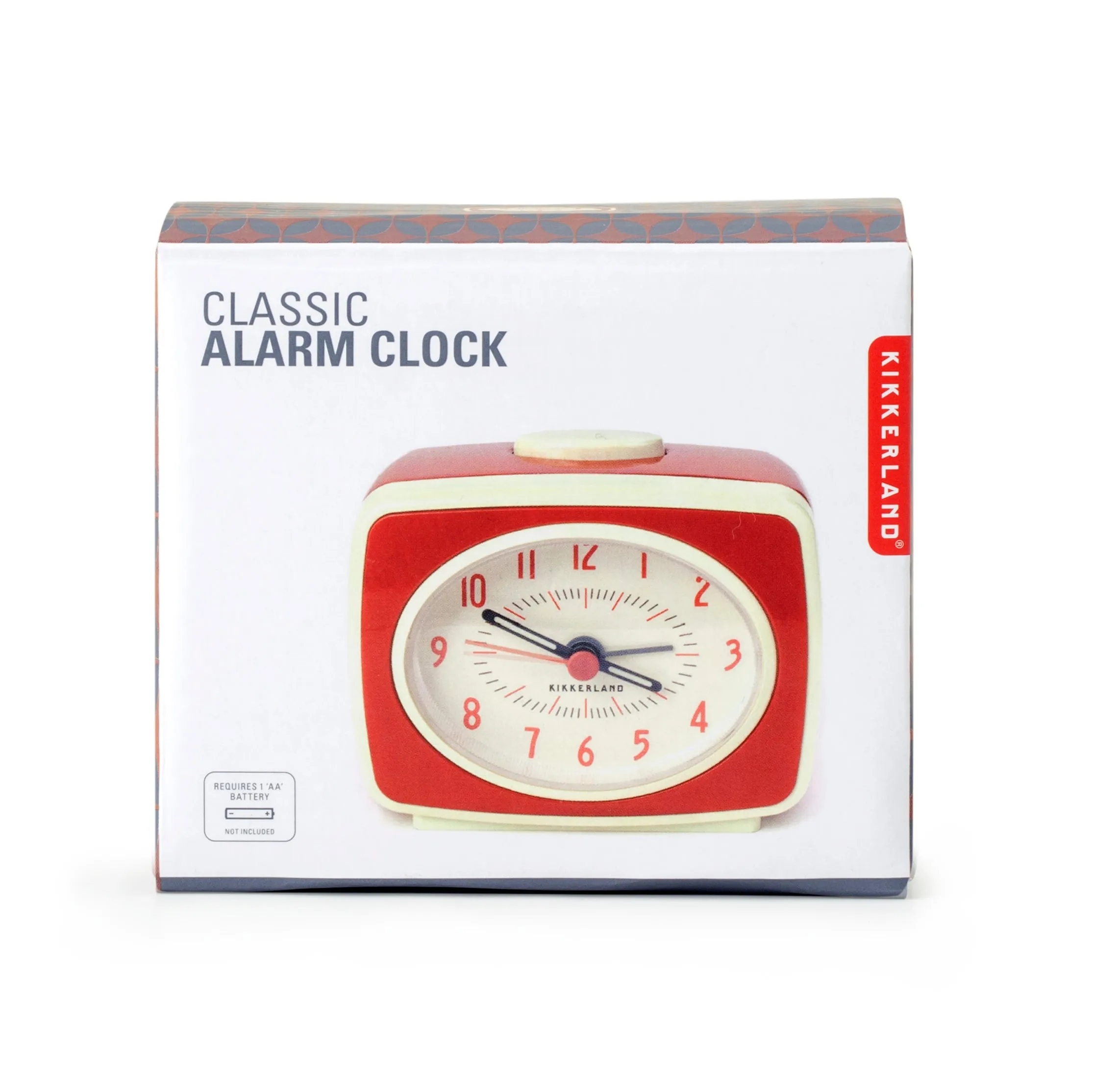 Red Classic Alarm Clock