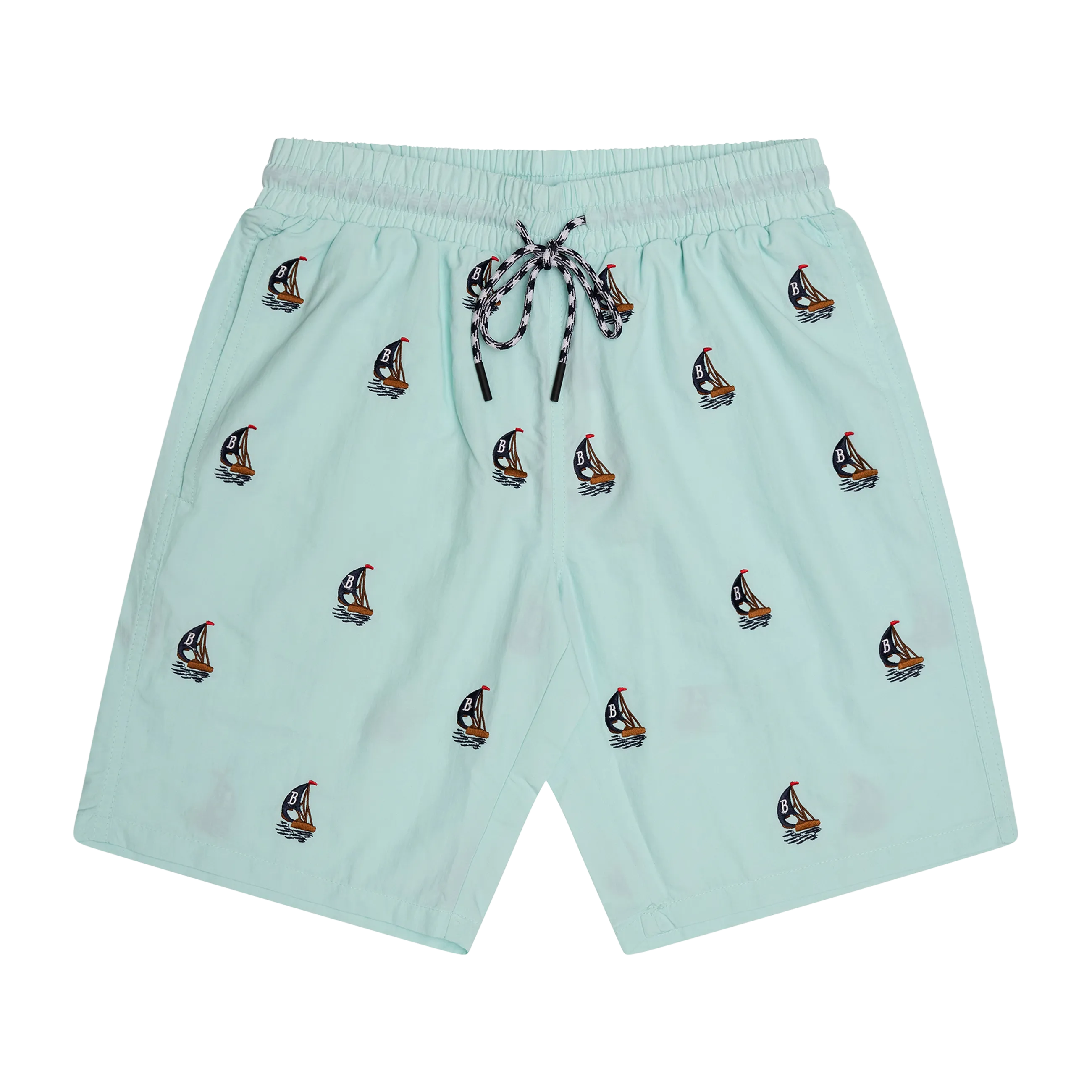 THE CLASSIC SWIM SHORTS- POWDER BLUE