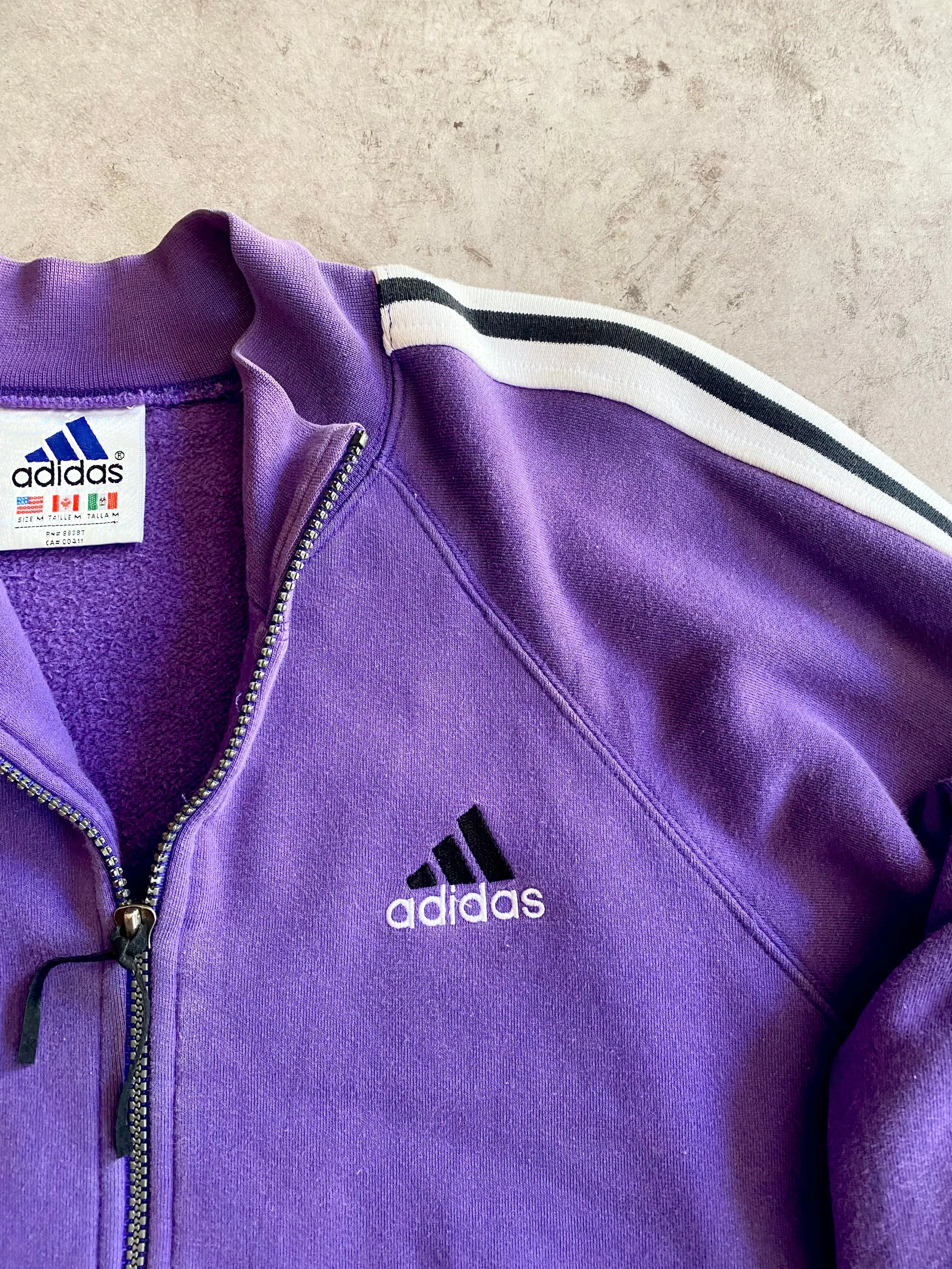 Vintage Adidas Zip Up Jacket (L)