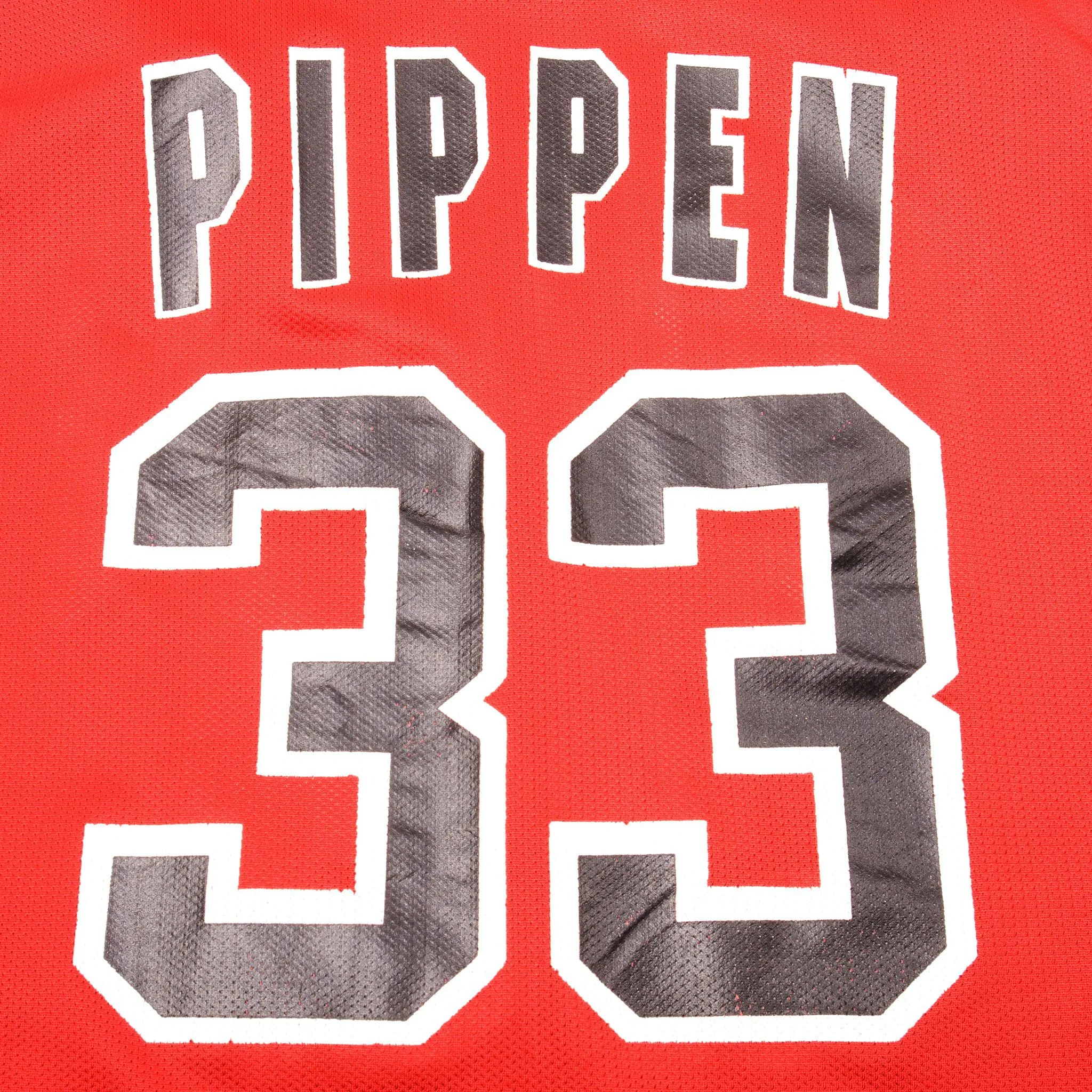 VINTAGE CHAMPION NBA CHICAGO BULLS 33 PIPPEN 90S JERSEY SIZE XL MADE IN USA