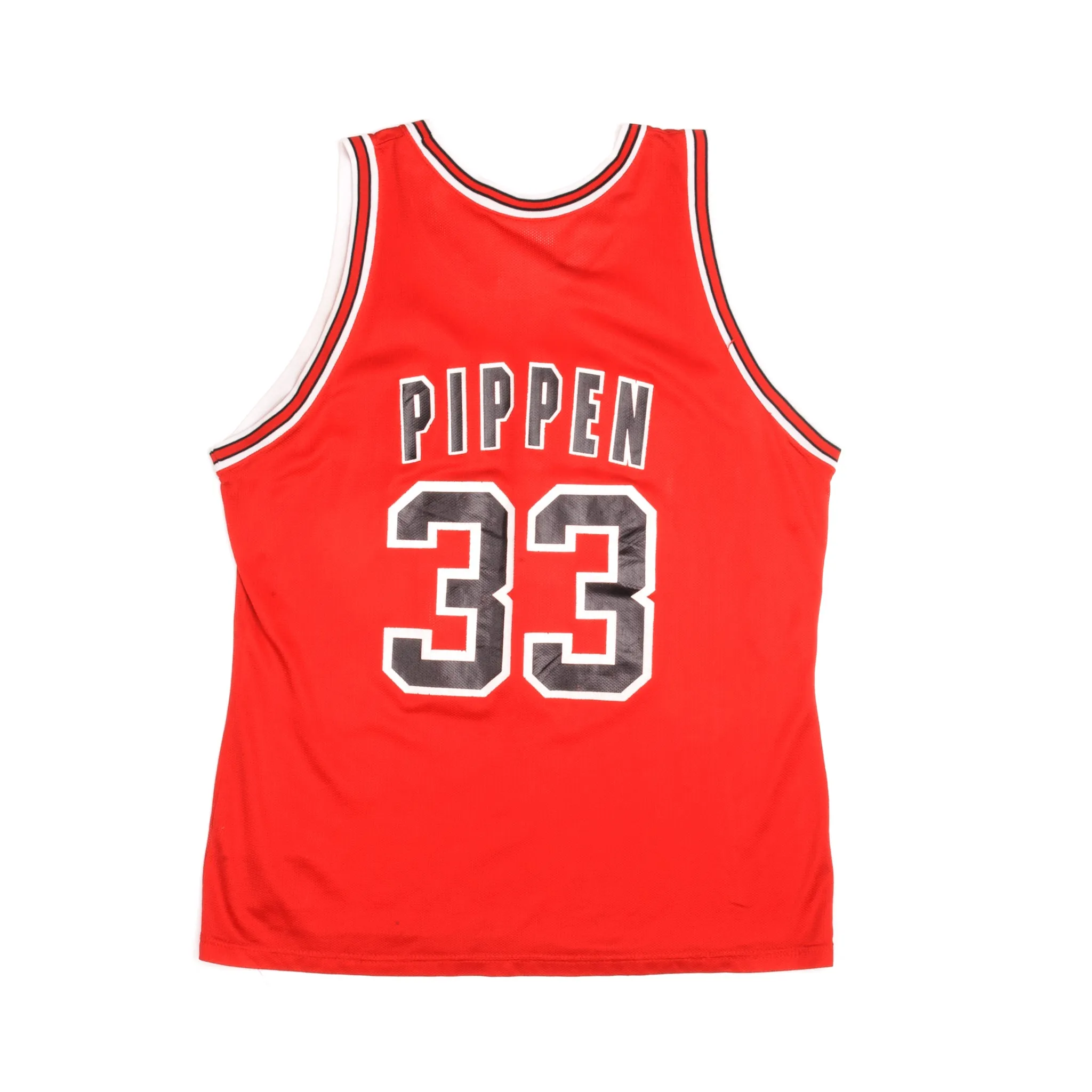 VINTAGE CHAMPION NBA CHICAGO BULLS 33 PIPPEN 90S JERSEY SIZE XL MADE IN USA