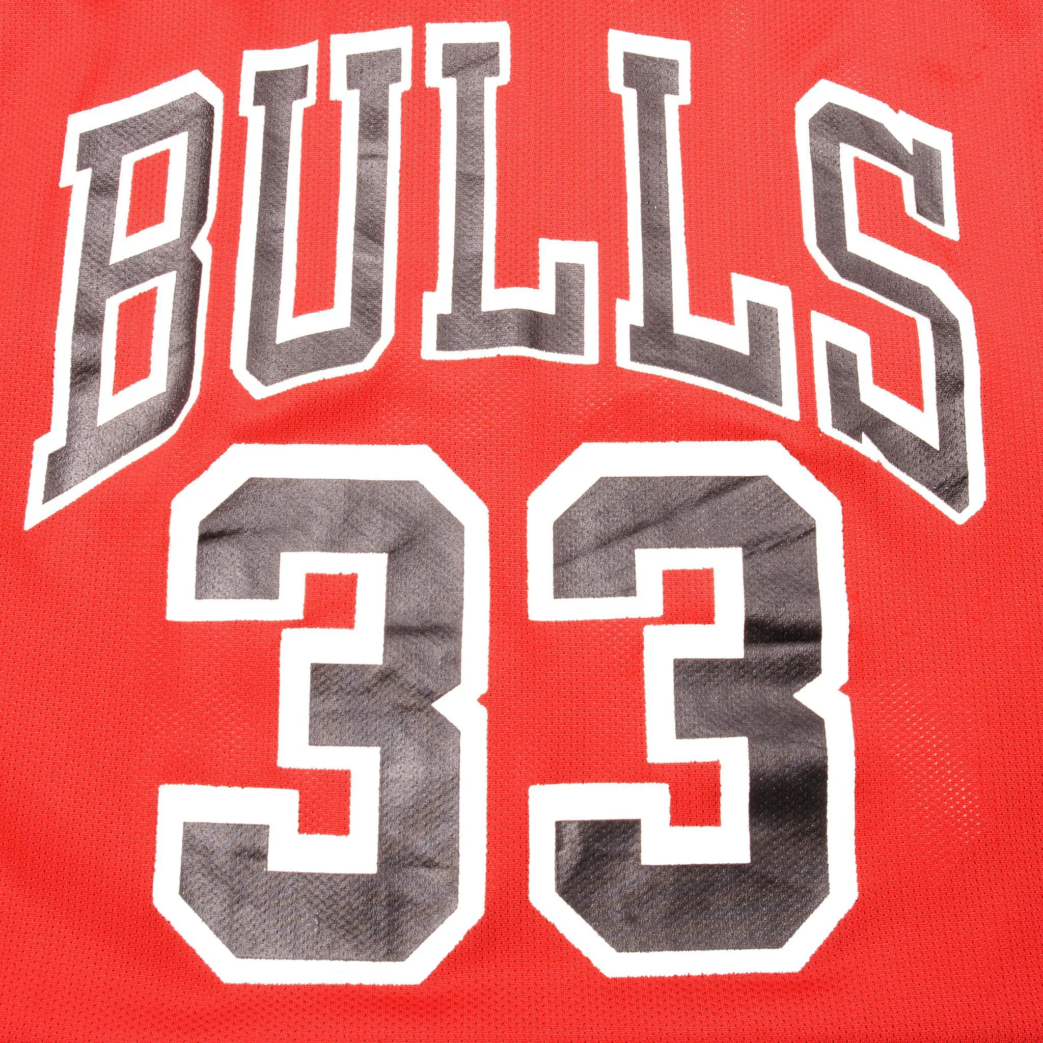 VINTAGE CHAMPION NBA CHICAGO BULLS 33 PIPPEN 90S JERSEY SIZE XL MADE IN USA