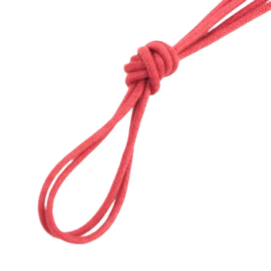 Wellington Colored Round Waxed Shoelaces